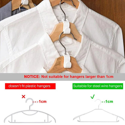 15pcs Mini Clothes Hanger Connector Hooks Plastic Cascading Organizer Rack Space Saving for Closet