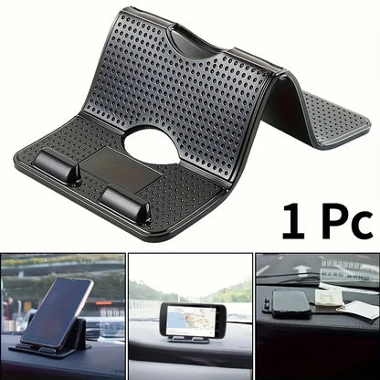 Multifunctional Car Phone Holder - Heat-Resistant, Non-Slip Dashboard/Mount with Safe Grip