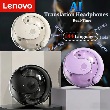 Lenovo OWS Headphones Bone Conduction Earphone Open Ear Sports Bluetooth Headphones Wireless Earbuds With Noise Cancellation