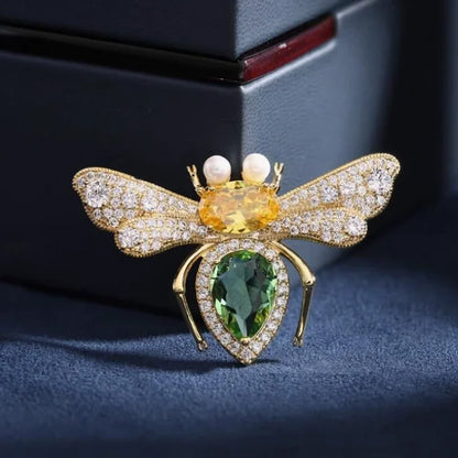 New Fashion Angel Wing Brooches Lady Elegant Exquisite Magpie Versatile Brooch Pins Best Party Gift Jewelry
