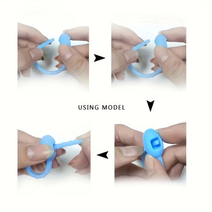 5pcs Silicone Reusable Cable Organizer Storage Bag Tie, Wire Management Zipper Tie, Multi-Functional Bag Clip,Organizer Clip cable