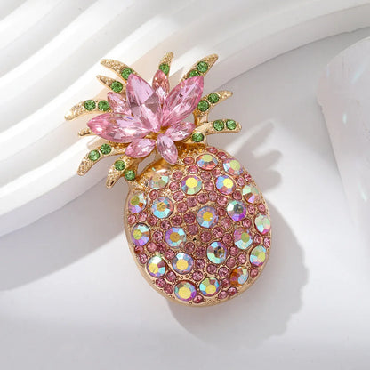 Elegant and Beautiful Watermelon Apple Durian Mulberry Fruit Design Brooch Pin for Men and Women Clothing Accessories