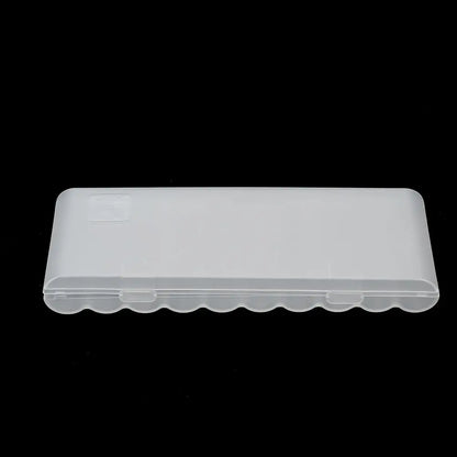 10 Slots Hard Plastic Container Portable Case Battery Storage Box For AAA/AA/18650 Battery Organizer Box Container Accessories