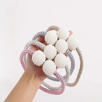 2pcs curtain tiebacks with magnetic buckles, curtain hanging ropes with magnets, a pair of curtain cord fasteners, versatile.