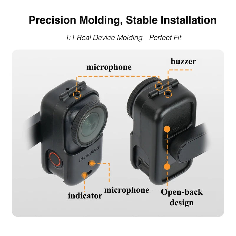 Magnetic Mount for DJI Osmo Nano Accessories Tabletop Stand Base Backpack Clip with Protective Film Gift