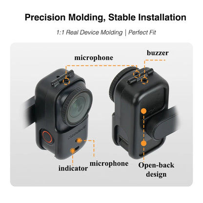 Magnetic Mount for DJI Osmo Nano Accessories Tabletop Stand Base Backpack Clip with Protective Film Gift