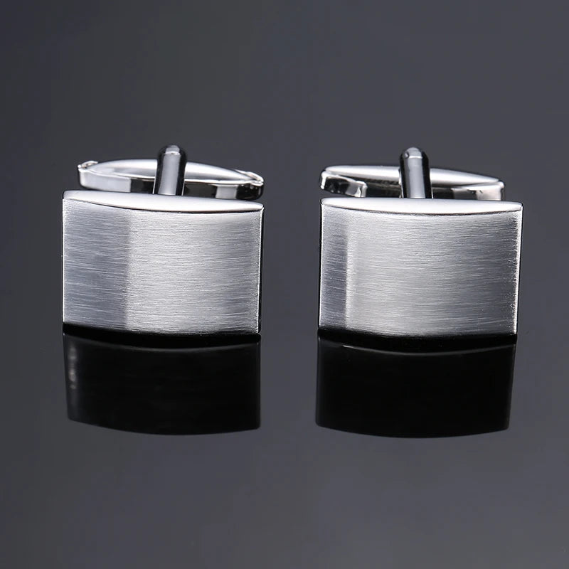 High quality men's French shirt cufflinks brand new fashion laser metal Chinese knot cufflinks manufacturer wholesale