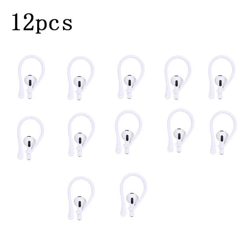 1/3/5/6Pairs Silicone Ear Hooks for Apple AirPods Pro Accessories Anti-fall Bluetooth Earphone Holder for AirPods 3 Earhooks