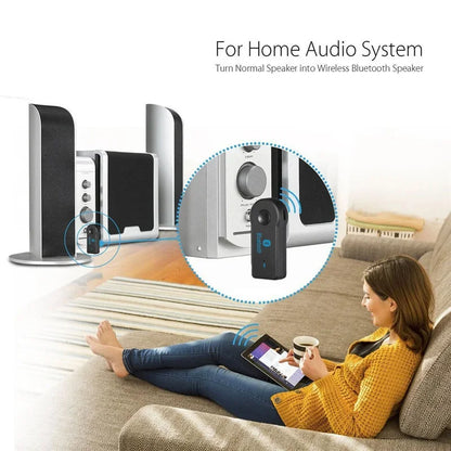 2 in 1 wireless Bluetooth 5.0 receiver 3.5mm jack for car music audio aux A2DP headphone transmitter adapter reciever handsfree