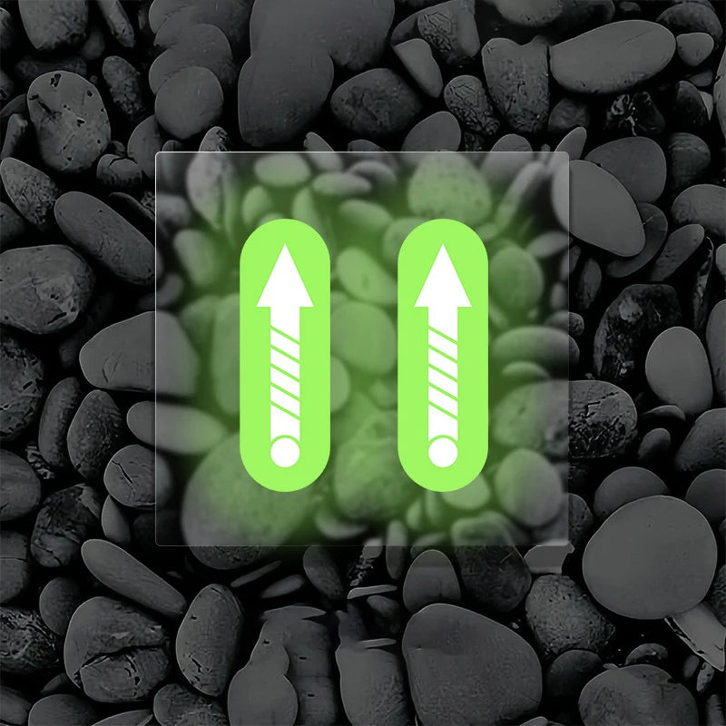 Novice And Beginner Driving Safety Point Luminous Stickers For Driving Assistance Signs Car Accessories