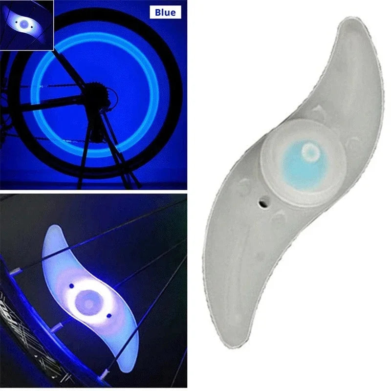 1-3PCS Bike Wheel Spoke Light Tire Lights 3 Mode LED Tyre Tire Flash Lamp Bike Safety Warning Easy to Install MTB  Accessories