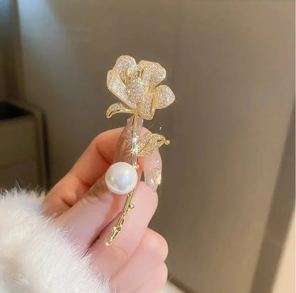 Luxury Crystal Phoenix Bird Brooches For Women Men Unisex Colorful Yellow Enamel Pins Chinese Birds Party Office Jewelry Gifts