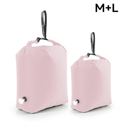 Bump Free Compression Bag for Travel Waterproof Vacuum Storage Bag Space Saver Organizer for Clothes Camping Gym Packing Cubes