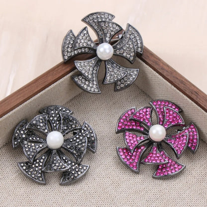 Baroque Luxury Floral Design Brooches for Men and Women, Jewelry, Fashion Accessories, Couple's Gifts, Holiday and Party Gifts
