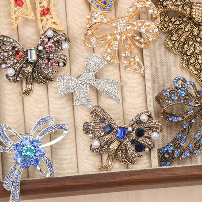 Baroque-Style Luxury Bow Brooch for Men and Women, Jewelry and Fashion Accessories, Perfect for Holidays and Parties