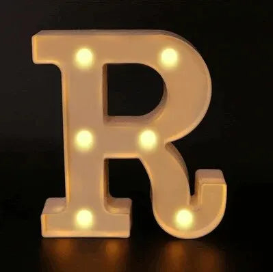 Ins Hot Sale 26 English Letter Led Light Design Lamp For Wedding Birthday Colorful Light Proposal Confession Surprise Night