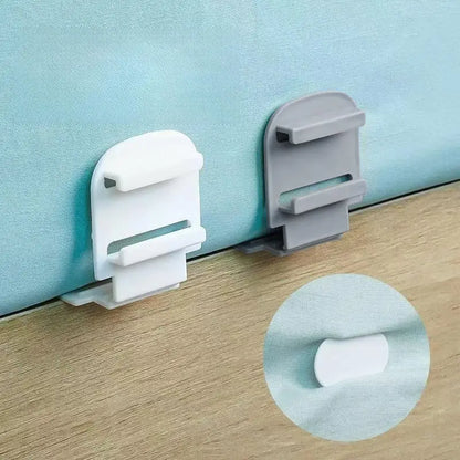 4PCS Adjustable Non-slip Bed Sheet Holder Plastic Bed Cover Fixing Clip Multi-Functional Household Anti-Shift Fasteners NEW