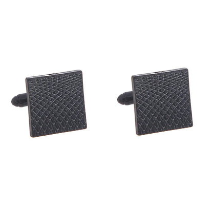 Luxury Quality Men's Cufflinks Classic Geometric Square Metal Sleeve Nails Fashion Cuff Buttons for Clothes Man Wedding Jewelry