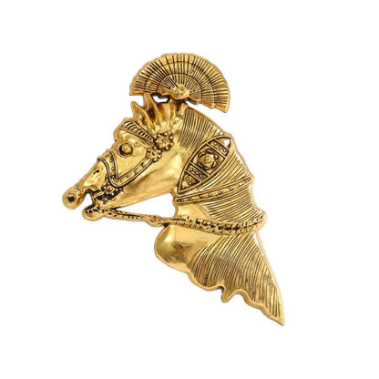 SKEDS Zodiac Horse Year Series Brooch High-End Luxury Chinese Style 2026 Birth Year Accessory Exquisite Animal Pin Gift