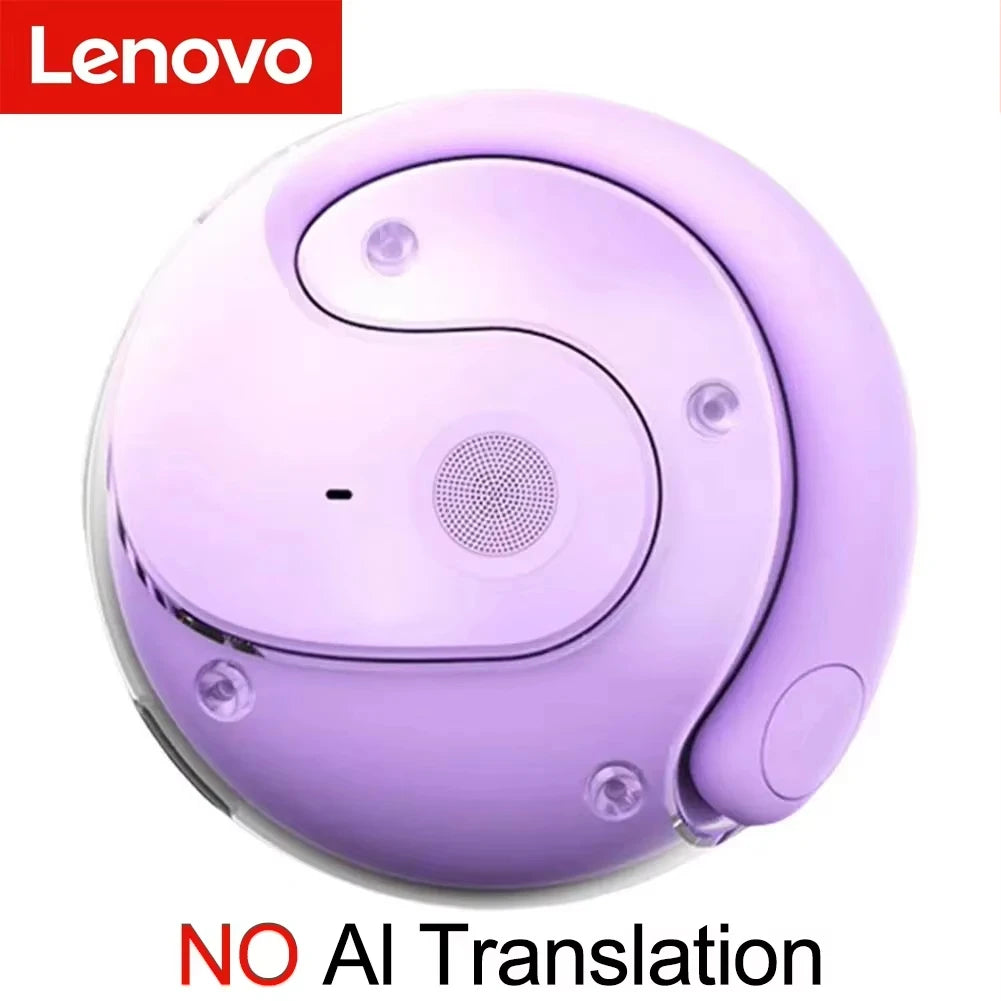 Lenovo OWS Headphones Bone Conduction Earphone Open Ear Sports Bluetooth Headphones Wireless Earbuds With Noise Cancellation