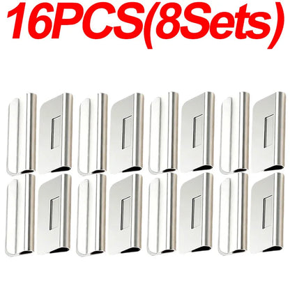 4PCS Strong Magnetic Curtain Clips Nail-Free Blackout Clip Keep Curtain Closed Prevent Light Leaking for Home Bedroom Office
