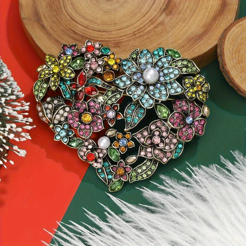 Luxury Beautiful Peacock Phoenix Animal Love Brooch for Men and Women，JewelryAccessories, WeddingHolidayPartyCoupleSurprise Gift