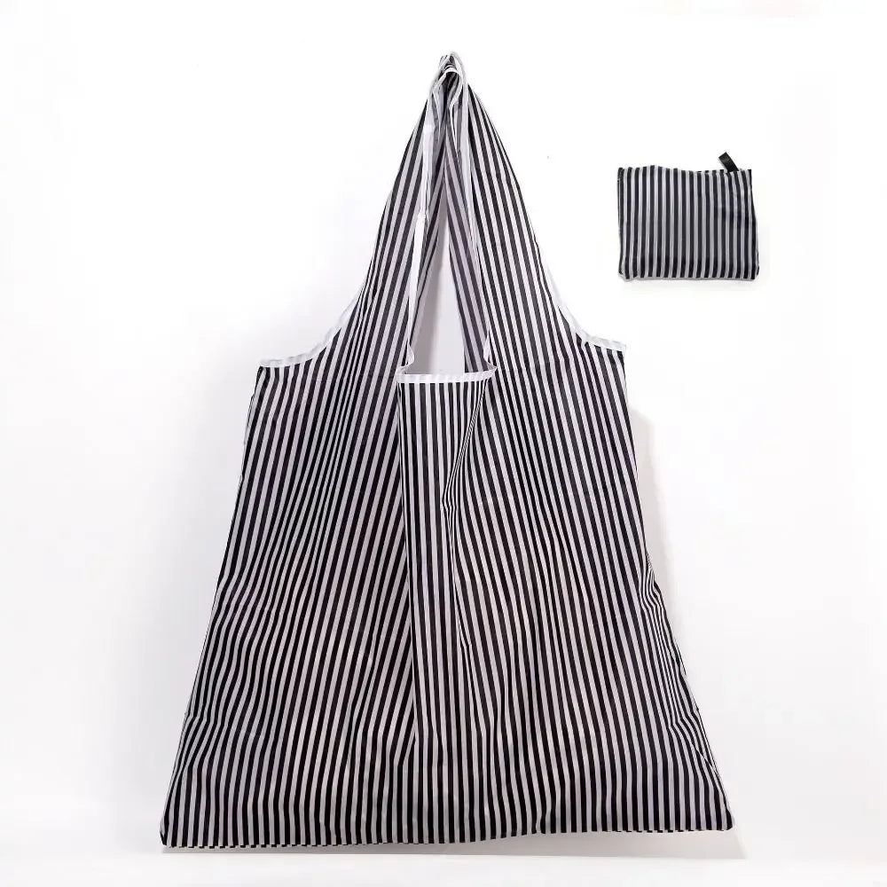 Multiple Styles Large Capacity Folding Shopping Bag Lightweight Washable Recycle Tote Bag Eco-Friendly Portable Storage Bag