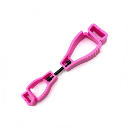 1PC Gloves Clip Hanger Safety Glove Holder Plastic Working Gloves Clamp Safety Work Gloves Guard Multifunctional Camping Tools