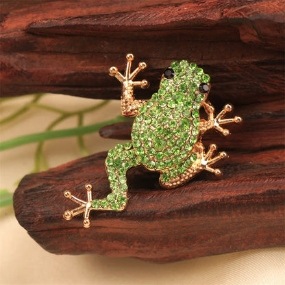 Baroque Luxury Frog Collection: Brooches and Pins for Men and Women, Jewelry, Fashion Accessories, and Party Gifts