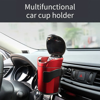 Car Cup Holder for Air Vent - Universal Auto Drink Rack Stand for Water Bottles & Ashtray