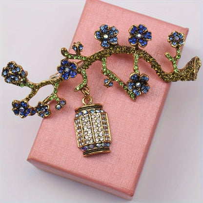 Vintage Style Plum Blossom Brooch Fashionable Women's Clothing Accessory