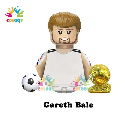 Kids Toys Football Stars Building Blocks Sport Player Mini Action Figures Toys For Boys Christmas Gifts