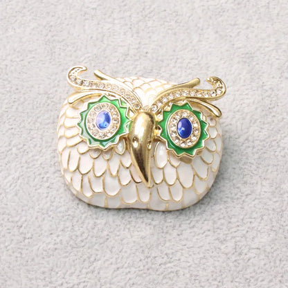 Baroque Luxury Beautiful Owl Animal Design Brooch for Men and Women, Jewelry Accessories, WeddingHolidayPartyCoupleSurprise Gift