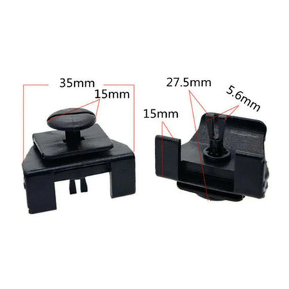 5pcs Car Bumper Clips,Nylon Front Bumper Retainer Clips,Universal Car Trim Clips For Toyota Lexus Side Skirt, Bumper, Door Panel
