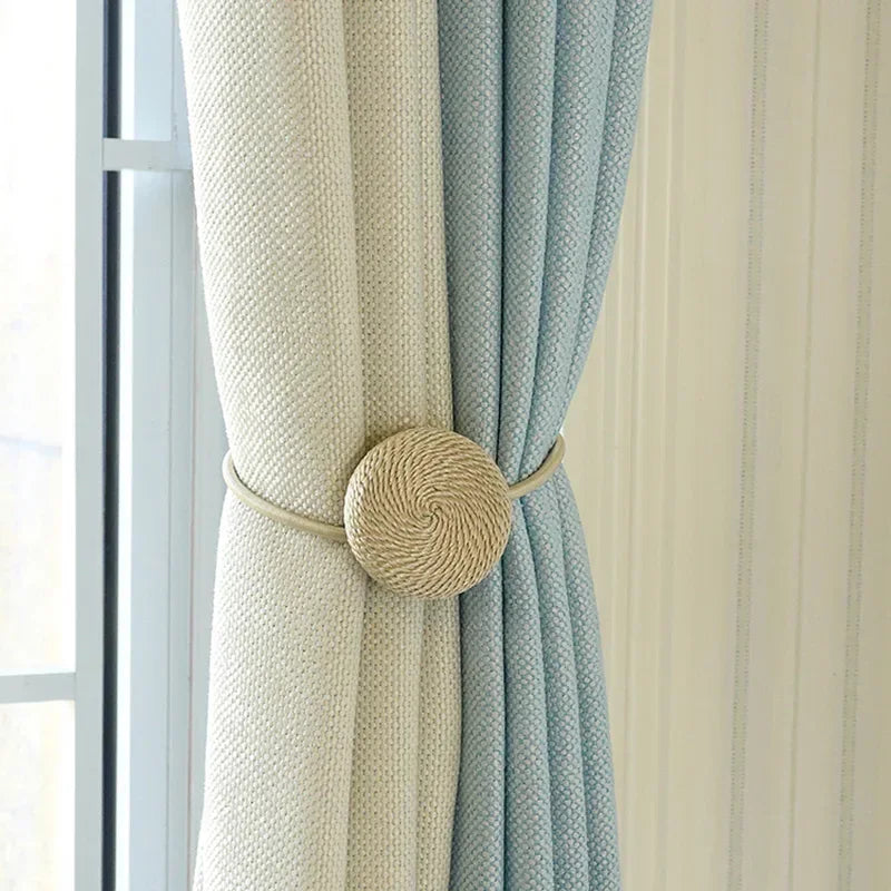 1pc Magnetic Curtain Tieback Clip Room Accessories Curtains Holder Buckles Rope Strap Home Decor