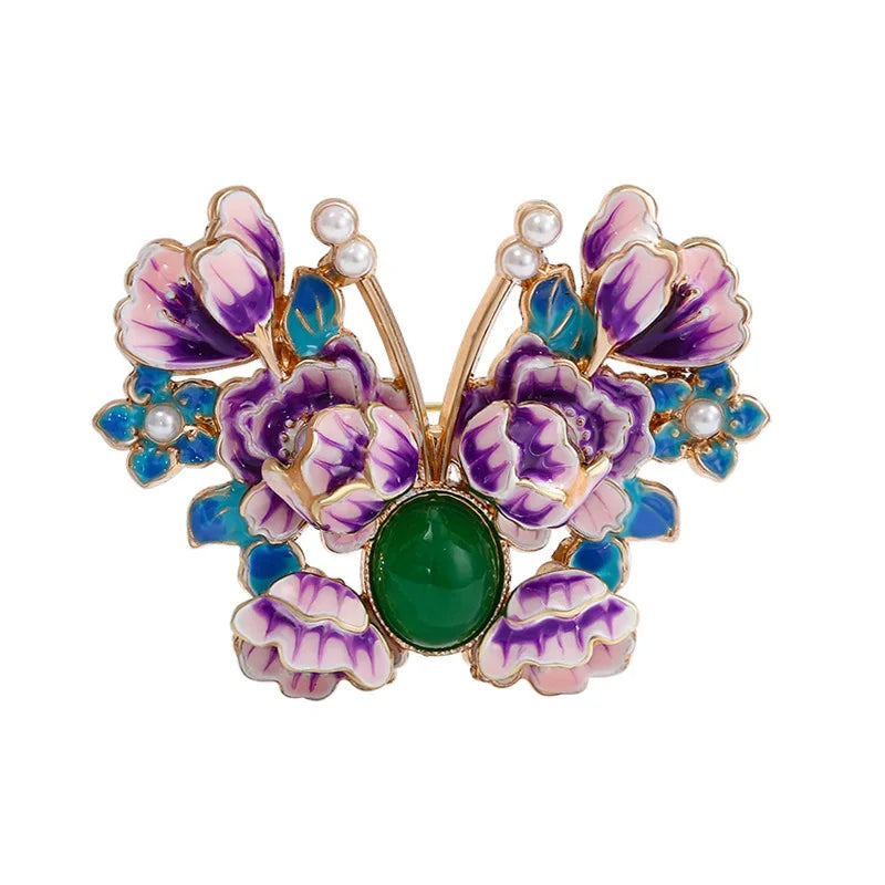 Different Styles Fashion Butterfly Brooch Animal Badge Pin Jewerly for Party Wedding