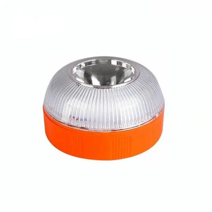 Car Emergency Beacon Light USB Rechargeable Magnetic Induction Auto Strobe Flashing Warning Light Help Flash Safety Signal Lamp