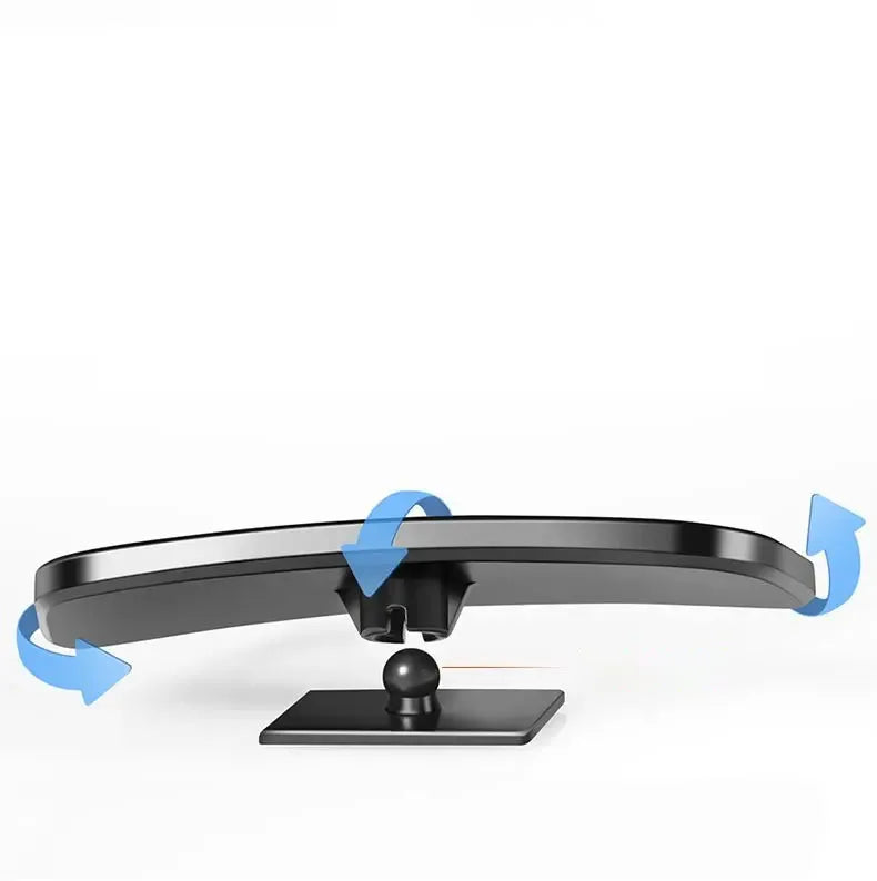 2Pcs 360 Degree Adjustable Blind Spot Mirror Car Auxiliary Rearview Convex Mirror Round Frame Wide Angle Mirrors for Car Reverse