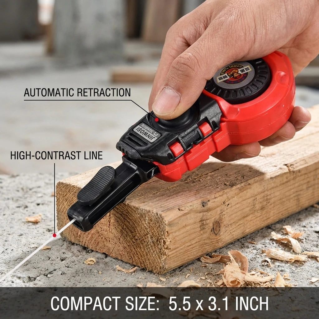 Construction Measuring Tools Plastic Automatic Carpenter Manual Ink Marker Duct Woodworking Chalk Line Carpenter Ink Markers