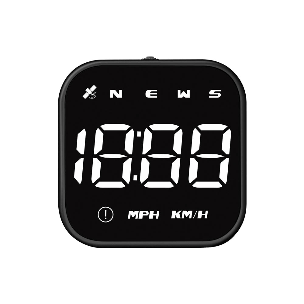 Universal Car Mini HUD G4S GPS Head Up Display Auto Digital KMH/MPH Speedometer Black / Green Font Speed Board  Projection