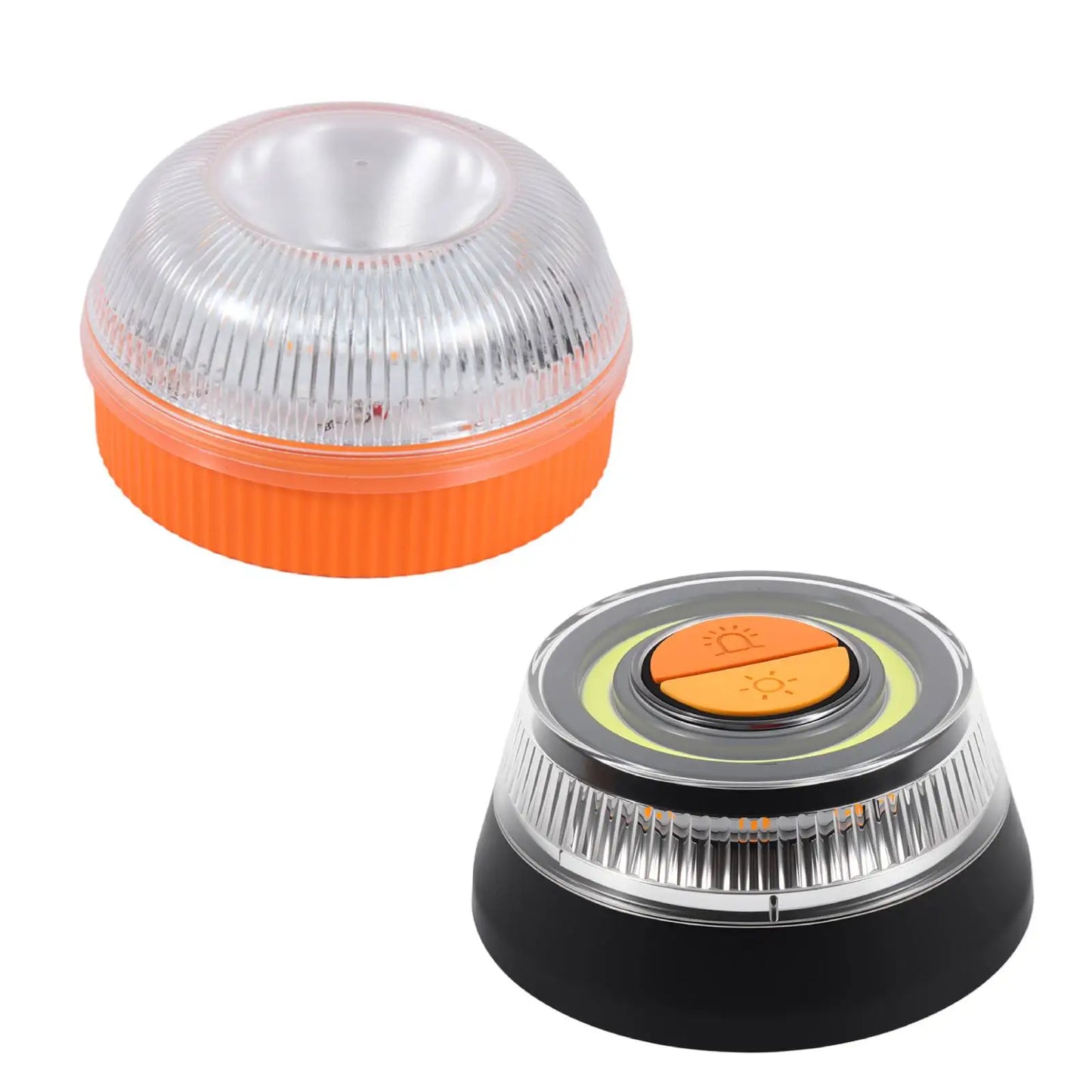 Universal V16 Car Warning Light LED Flashlight Emergency Light Yellow Light Traffic Strong Magnetic Induction for Vehicles