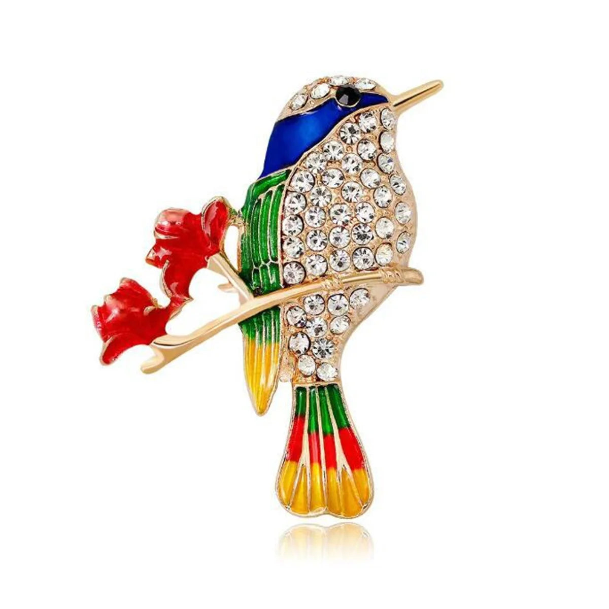 Luxury Bird Brooch, Korean Style Personalized Exquisite Chest Flower, Clothing Backpack Jewelry Accessories, Party Birthday Gift