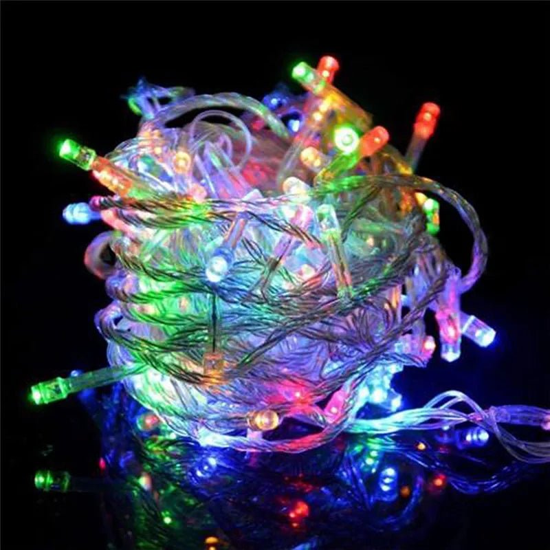 3M 6M 10M LED String Lights 3*AA Battery Operated Waterproof Fairy LED Christmas Lights For Holiday Party Wedding Decoration