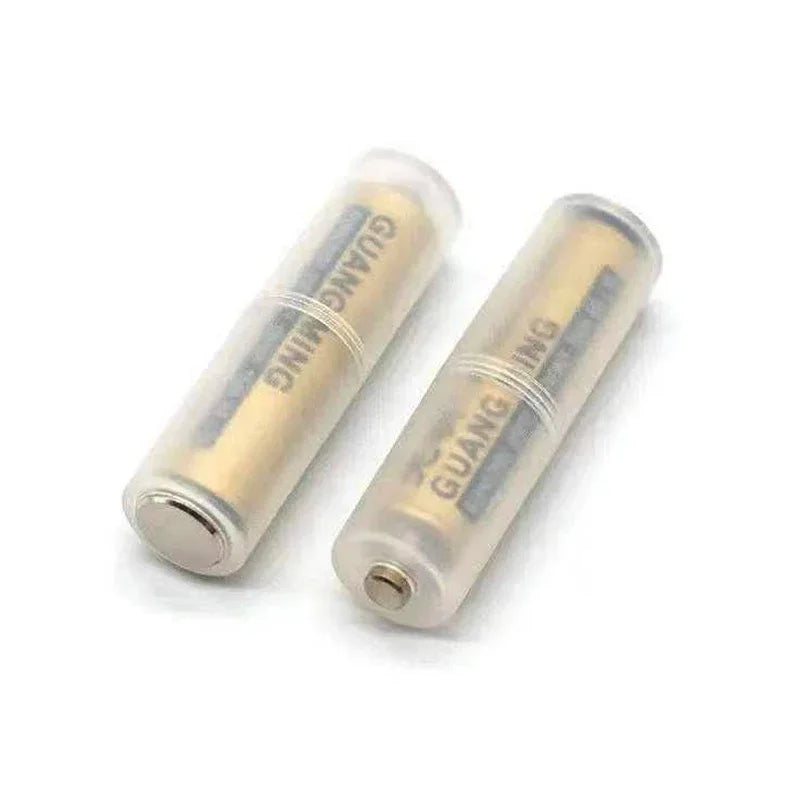 12Pcs Battery Convertor Adapter Size AAA to AA Cell Battery Converter Adaptor Holder Case Translucent Battery Storage Holder