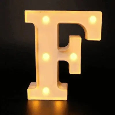 Ins Hot Sale 26 English Letter Led Light Design Lamp For Wedding Birthday Colorful Light Proposal Confession Surprise Night