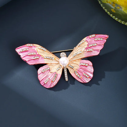 Different Styles Fashion Butterfly Brooch Animal Badge Pin Jewerly for Party Wedding