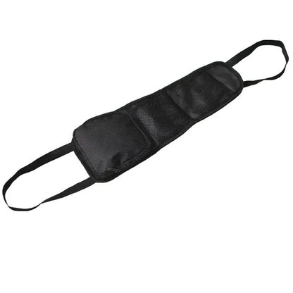 Multifunctional Zipper Storage Bag Car Side Storage Bag with Mesh Pocket for Things Holder Suitable for Cars