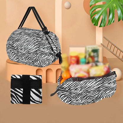 Foldable Shopping Bag Waterproof Travel Portable Storage Bag Beach Bag Supermarket Grocery Shopping Bag