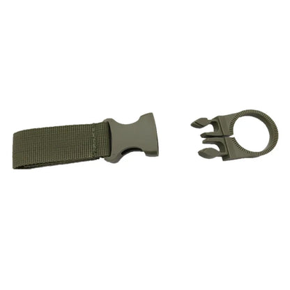 Webbing Water Bottle Holder Climbing Carabiner Belt Backpack Hanger Hooks Clip Multifunction Water Bottle Nylon Buckle Hook Clip