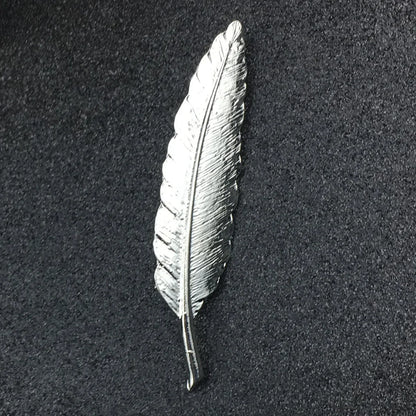 i-Remiel Gold Color Zinc Alloy Men's Leaf Brooches Accessories for Women